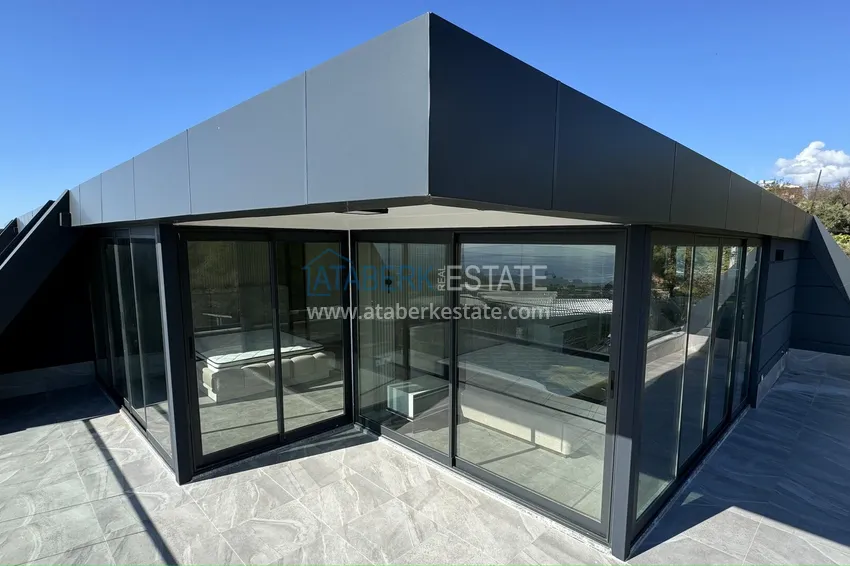 Purchase Luxury real estate! Villas in Alanya — Incekum district. Suitable for citizenship 25