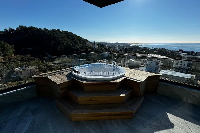 Purchase Luxury real estate! Villas in Alanya — Incekum district. Suitable for citizenship 26
