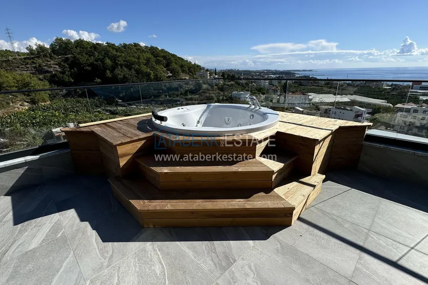 Purchase Luxury real estate! Villas in Alanya — Incekum district. Suitable for citizenship 27
