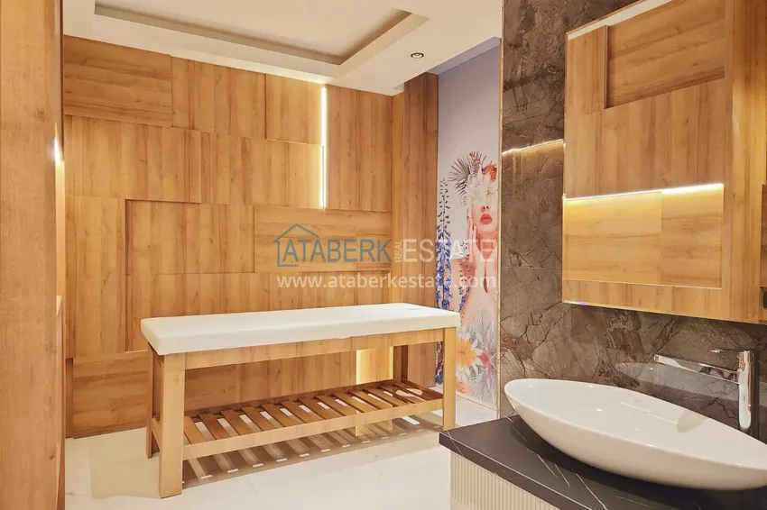 Beachfront apartment with direct sea view in Alanya, Mahmutlar district 31