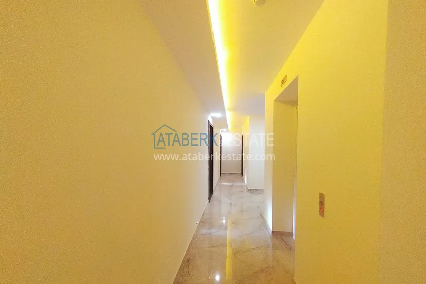 1+1 apartment for rent with new furniture in Payallar, Alanya A26 29
