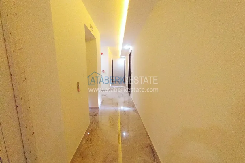 1+1 apartment for rent with new furniture in Payallar, Alanya A26 30