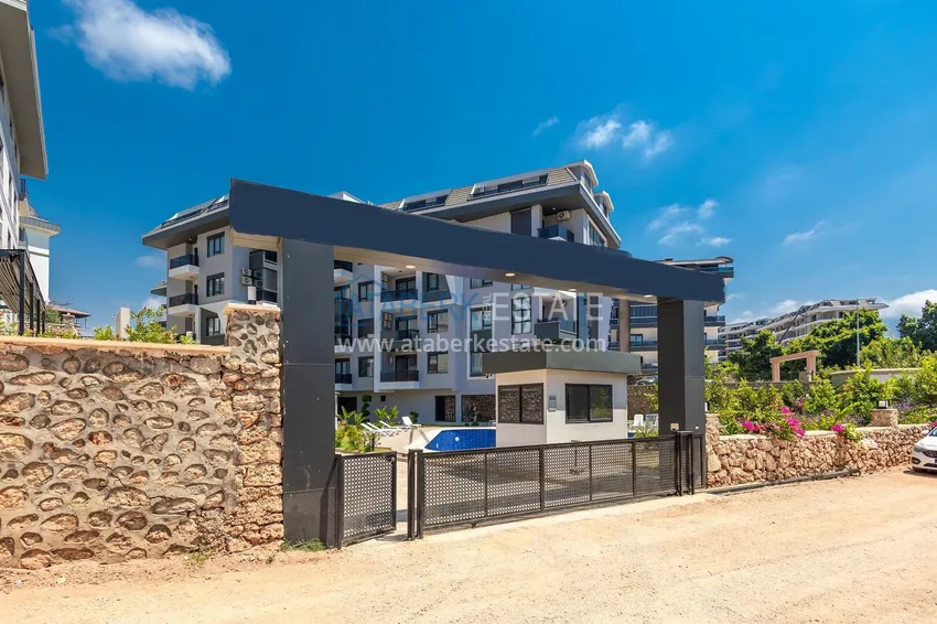 One bedroom apartment with furniture in Alanya, Oba district 2