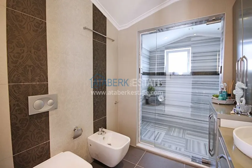 Kupuj Luksusowy dwupoziomowy apartament 4+1 z panoramicznym widokiem na morze — Konakli, Alanya 32 
