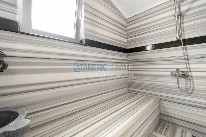 Kupuj Luksusowy dwupoziomowy apartament 4+1 z panoramicznym widokiem na morze — Konakli, Alanya 33 