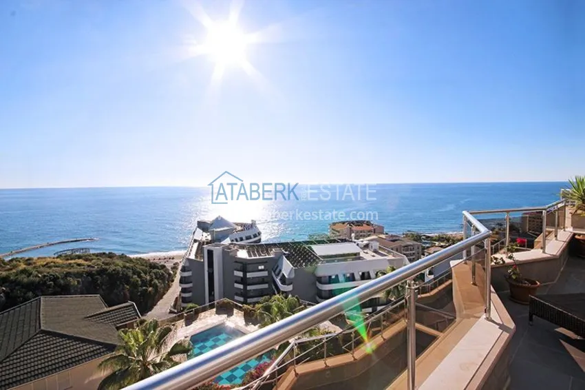 Kupuj Luksusowy dwupoziomowy apartament 4+1 z panoramicznym widokiem na morze — Konakli, Alanya 39 