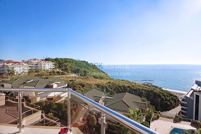 Kupuj Luksusowy dwupoziomowy apartament 4+1 z panoramicznym widokiem na morze — Konakli, Alanya 40 