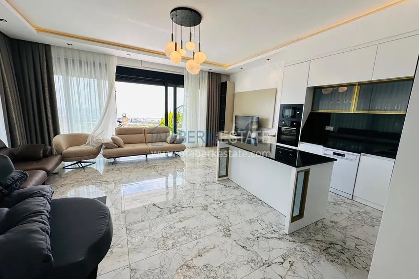 Purchase Luxury real estate! Villas in Alanya — Incekum district. Suitable for citizenship 5