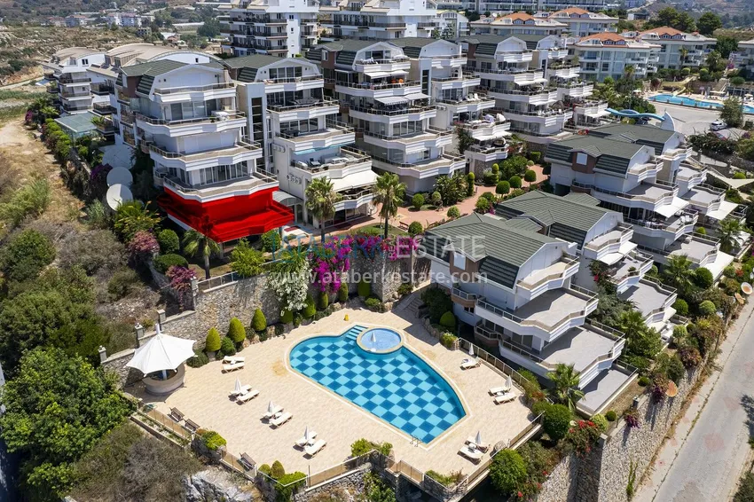 Luksusowy dwupoziomowy apartament 4+1 z panoramicznym widokiem na morze — Konakli, Alanya 6 