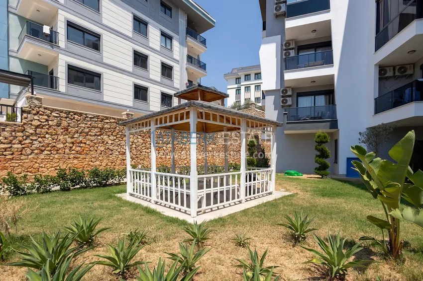 One bedroom apartment with furniture in Alanya, Oba district 6
