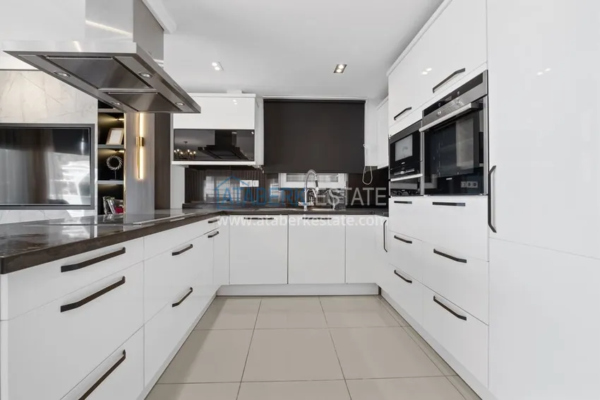 Kupuj Luksusowy dwupoziomowy apartament 4+1 z panoramicznym widokiem na morze — Konakli, Alanya 9 