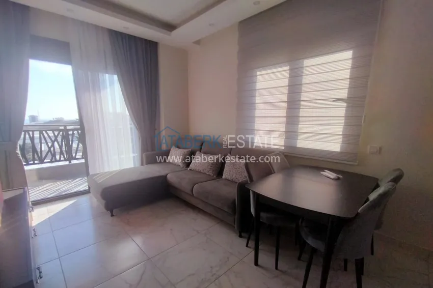 Purchase 1+1 apartment for rent with new furniture in Payallar, Alanya A26 4