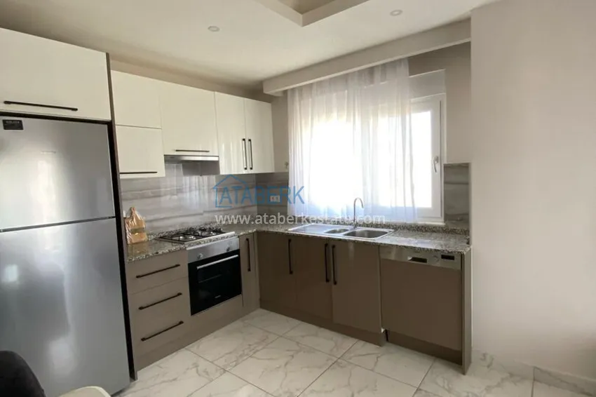 Purchase 1+1 furnished apartment for rent in a luxury residence near Incekum beach, Avsallar district — Alanya D43 8 