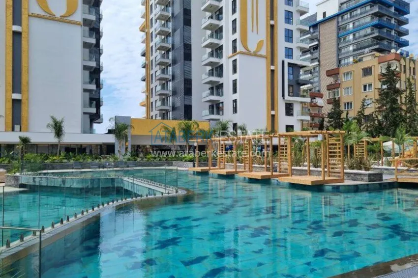 Beachfront apartment with direct sea view in Alanya, Mahmutlar district 11