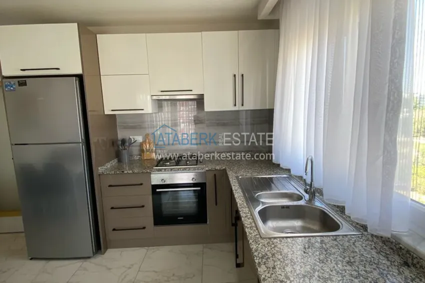Purchase 1+1 furnished apartment for rent in a luxury residence near Incekum beach, Avsallar district — Alanya D43 9 