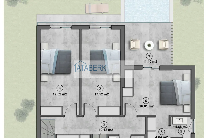 Buy cheap Luxury villas in Konakli — comfort all year round surrounded by nature and sea 3 