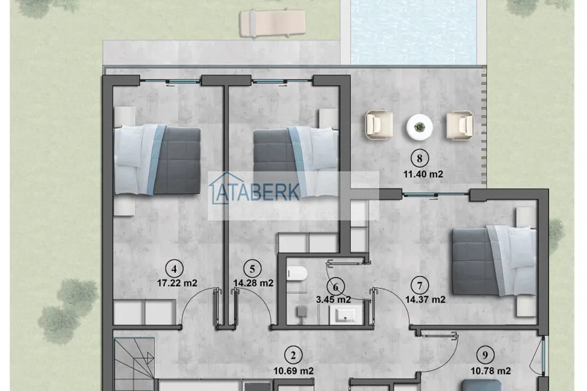 Buy cheap Luxury villas in Konakli — comfort all year round surrounded by nature and sea 7 