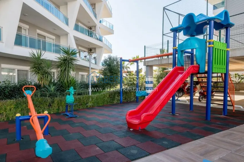 Furnished 1+1 apartment in a luxury residential complex — Alanya, Oba district 10