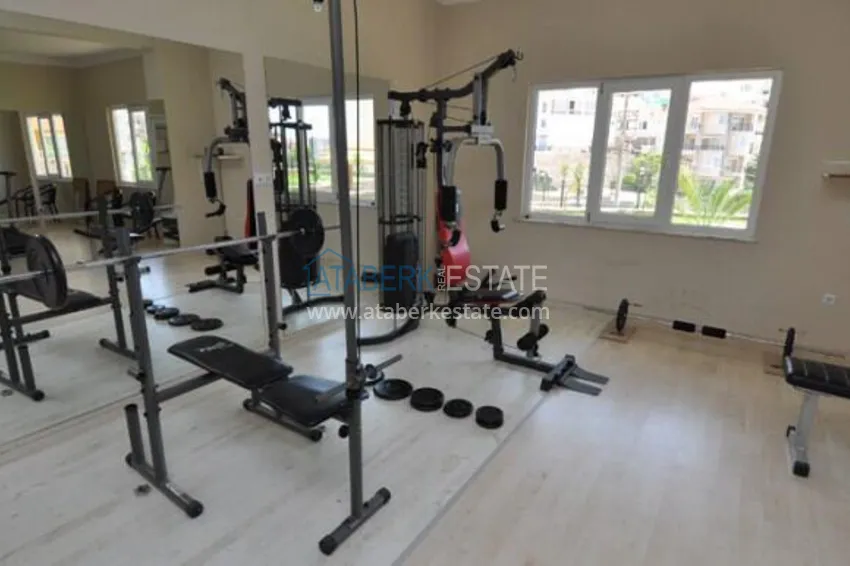Apartament 2+1 z meblami i przeszklonymi balkonami — Alanya, dzielnica Cikcilli. Nadaje się do zezwolenia na pobyt 16 