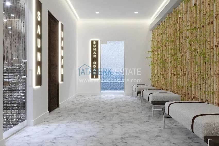 A new architectural masterpiece on the coast of Alanya, Turkler district — an investment project with villas and apartments 31 