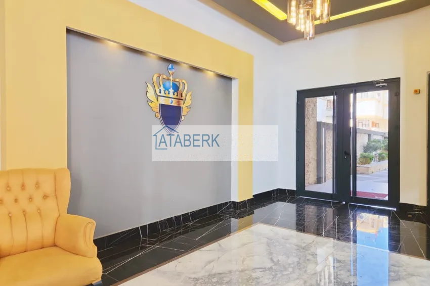Cozy one bedroom apartment with furniture in a boutique complex — Alanya city center 11 