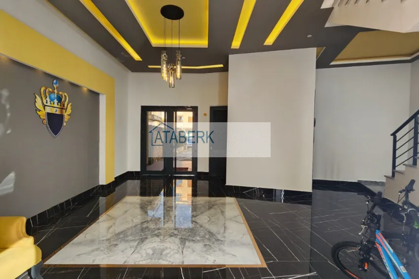 Cozy one bedroom apartment with furniture in a boutique complex — Alanya city center 13 