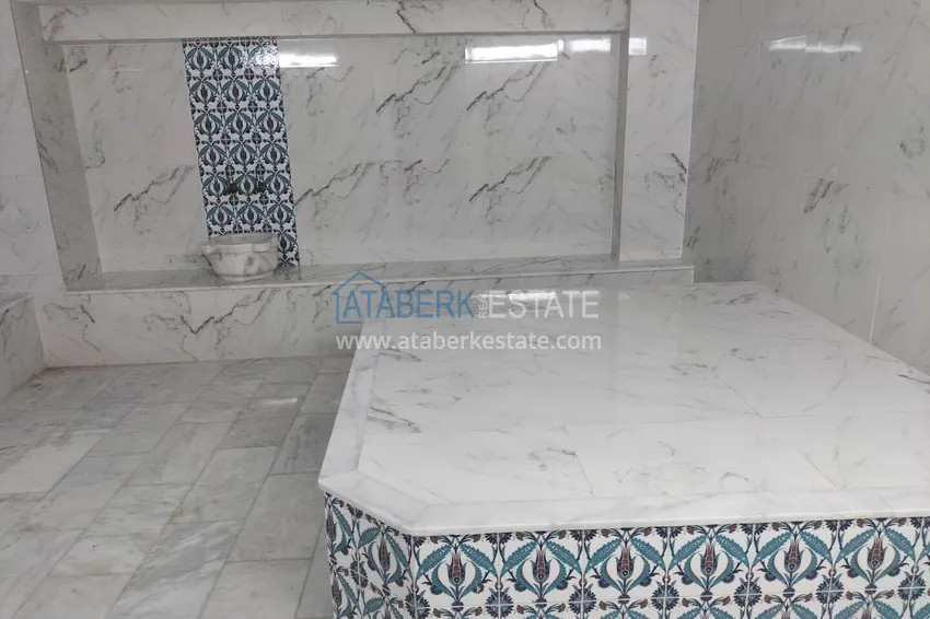Umeblowany dwupoziomowy penthouse w centrum Alanyi - Plaża Kleopatra 12 