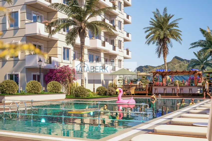 Projekt inwestycyjny z gwarantowanym czynszem w Payallar, Alanya — apartamenty z możliwością uzyskania zezwolenia na pobyt i obywatelstwo 15