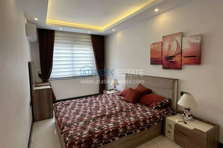 Purchase Cozy one bedroom apartment with furniture in a boutique complex — Alanya city center 14 