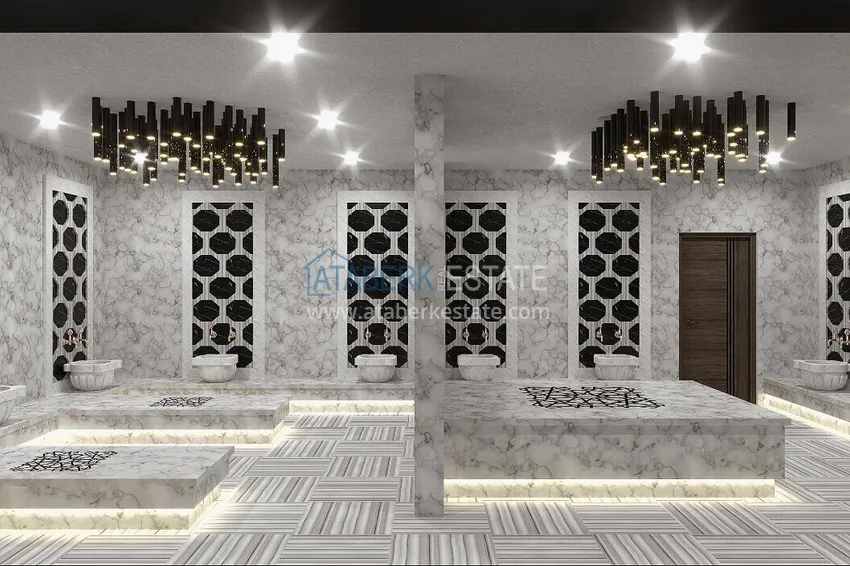A new architectural masterpiece on the coast of Alanya, Turkler district — an investment project with villas and apartments 34 