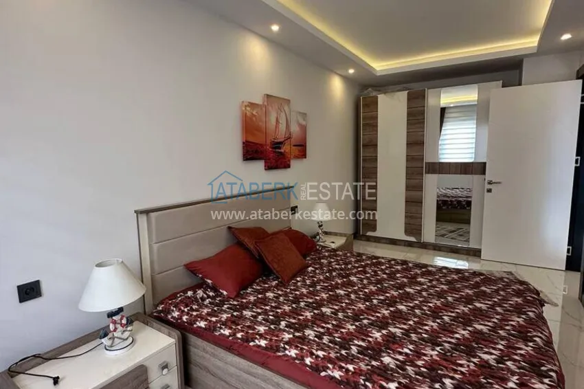 Purchase Cozy one bedroom apartment with furniture in a boutique complex — Alanya city center 15 