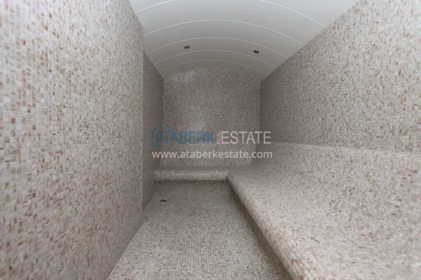 Cozy one bedroom apartment with furniture in a boutique complex — Alanya city center 16 