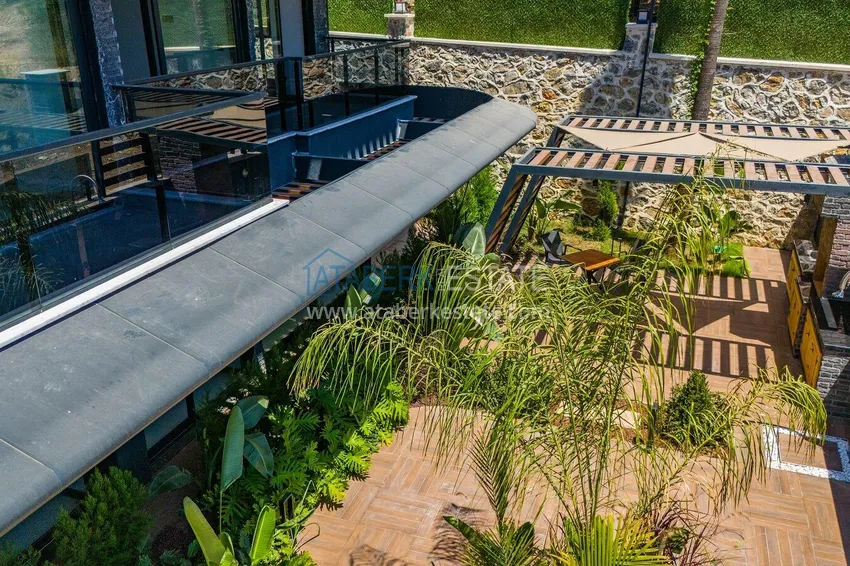 Penthouse 1+1 with a fine finish in an elite complex — the center of Alanya, Buyuk Hasbahce district 20 