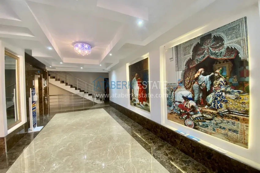Apartament 2+1 w Alanya, dzielnica Cikcilli w komfortowym kompleksie 17 
