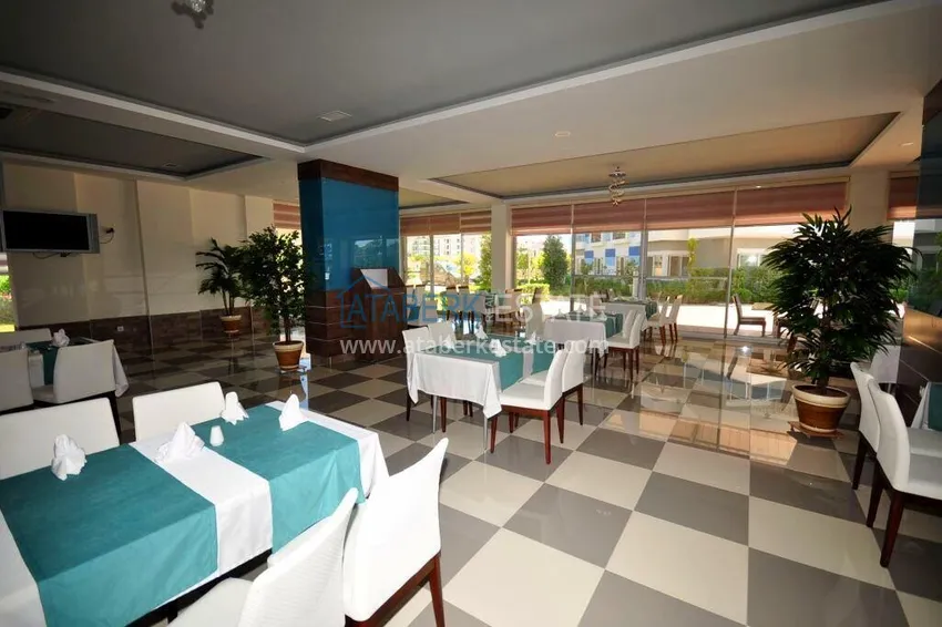 Furnished 1+1 apartment in a luxury residential complex — Alanya, Oba district 17