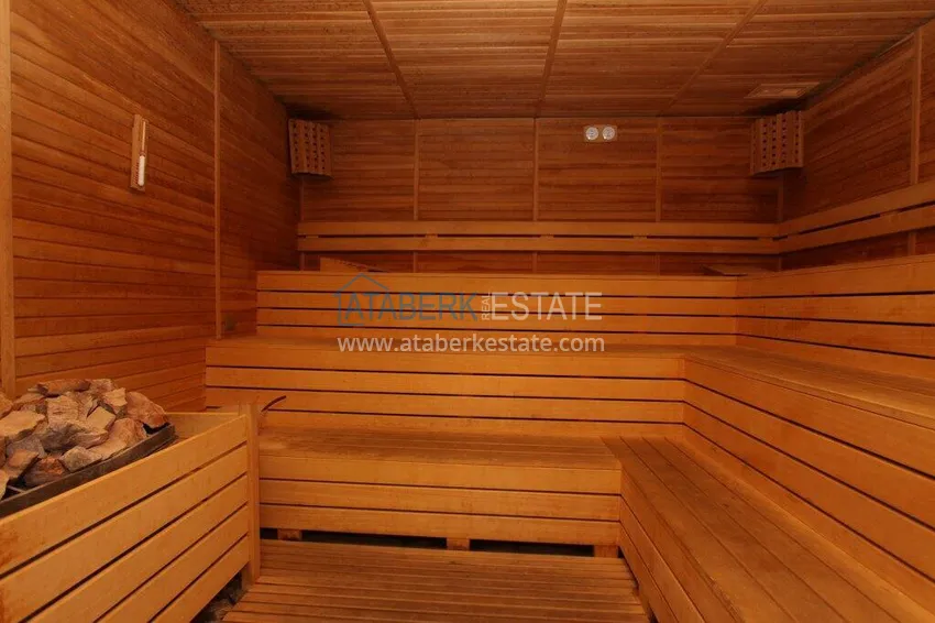 Cozy one bedroom apartment with furniture in a boutique complex — Alanya city center 17 