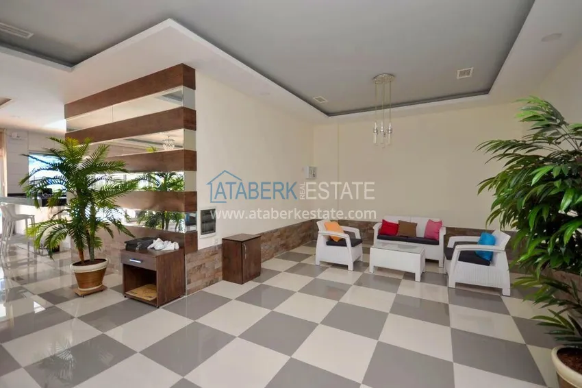 Furnished 1+1 apartment in a luxury residential complex — Alanya, Oba district 18