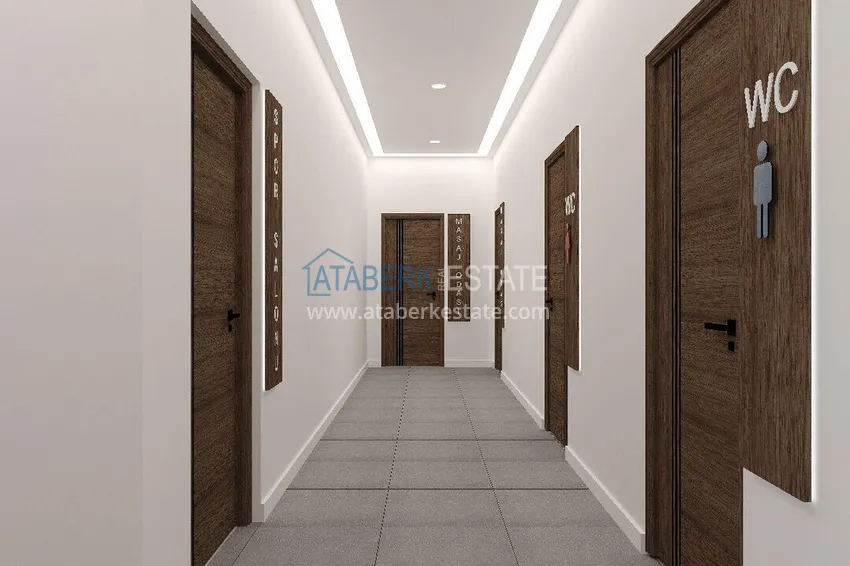 A new architectural masterpiece on the coast of Alanya, Turkler district — an investment project with villas and apartments 39 