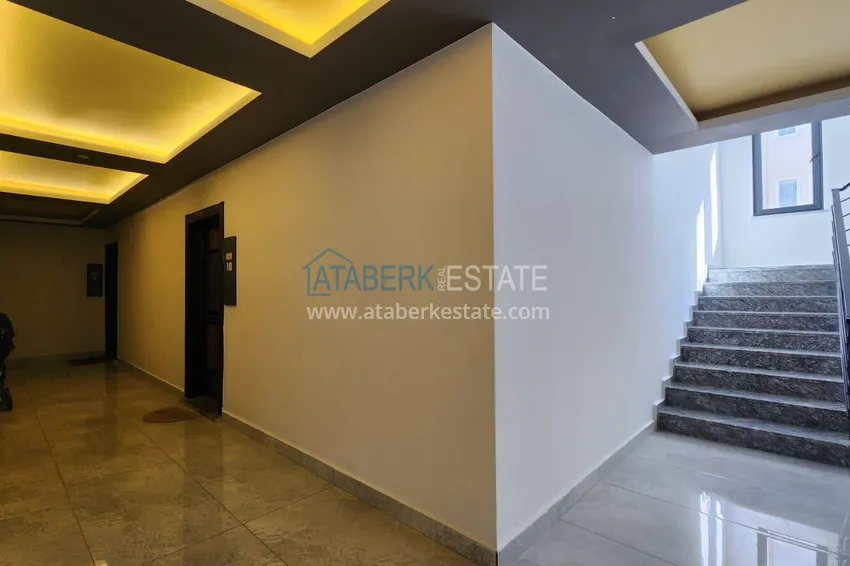 Cozy one bedroom apartment with furniture in a boutique complex — Alanya city center 19 