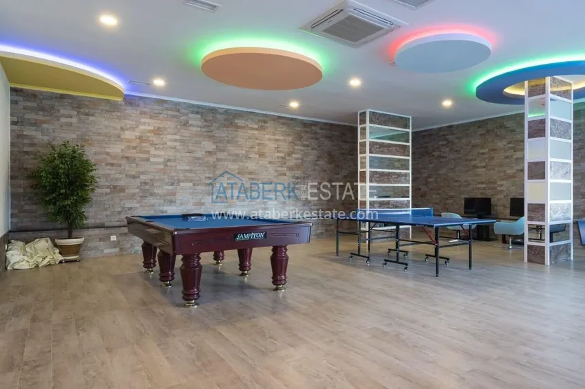 Furnished 1+1 apartment in a luxury residential complex — Alanya, Oba district 19