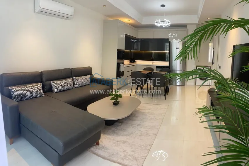 Purchase 1+1 apartment for rent in the five-star Turkler resort, Alanya (no pets) E62 1