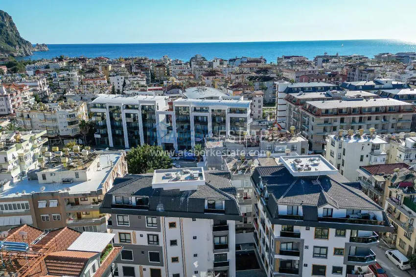 Furnished apartment in the center of Alanya, Cleopatra beach area 1