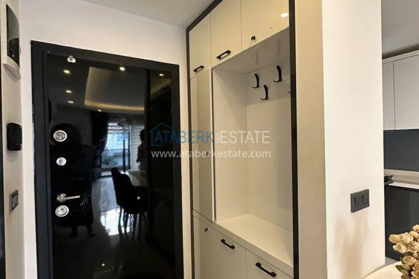 Purchase Cozy one bedroom apartment with furniture in a boutique complex — Alanya city center 2 
