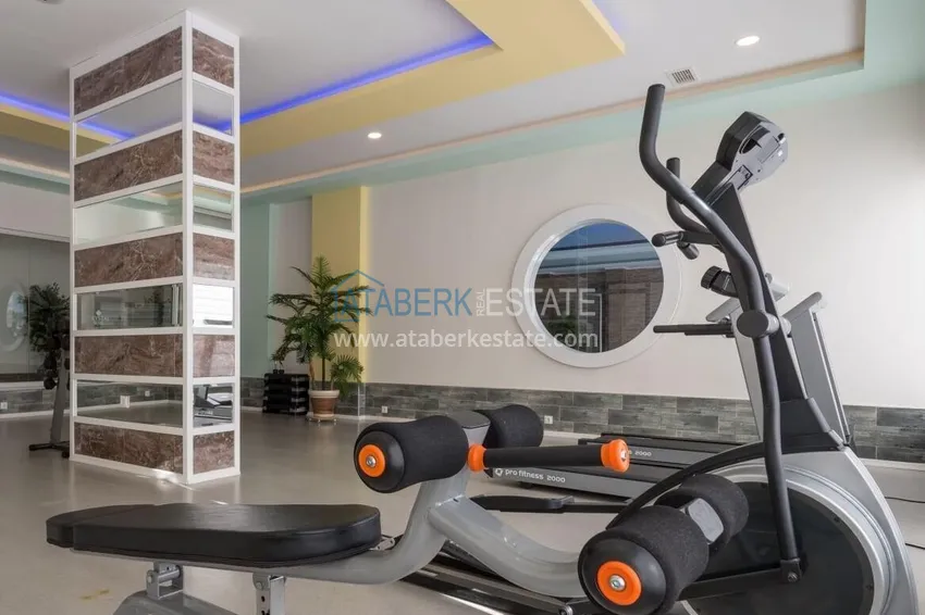 Furnished 1+1 apartment in a luxury residential complex — Alanya, Oba district 21