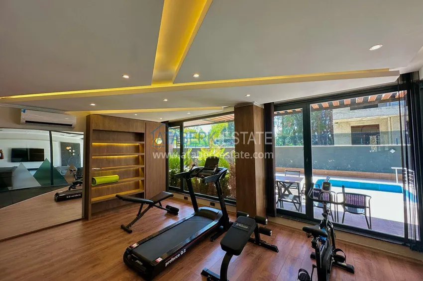 One-bedroom apartment with a turnkey finish in Alanya 22