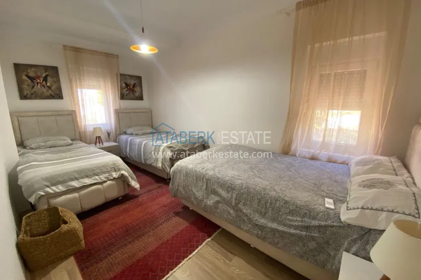 Purchase 3+1 two-storey private house with pool and fully furnished in Kargicak 20 