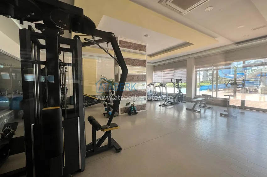 Furnished 1+1 apartment in a luxury residential complex — Alanya, Oba district 22
