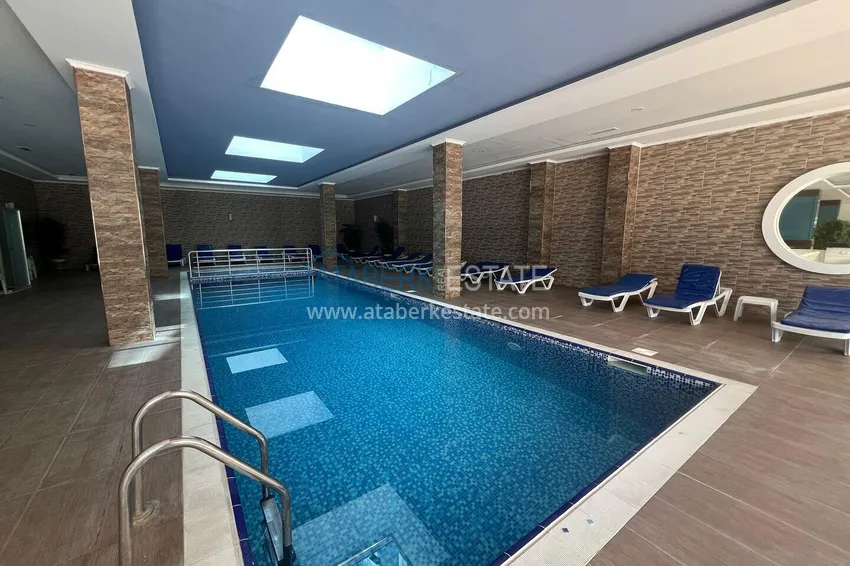 Furnished 1+1 apartment in a luxury residential complex — Alanya, Oba district 24