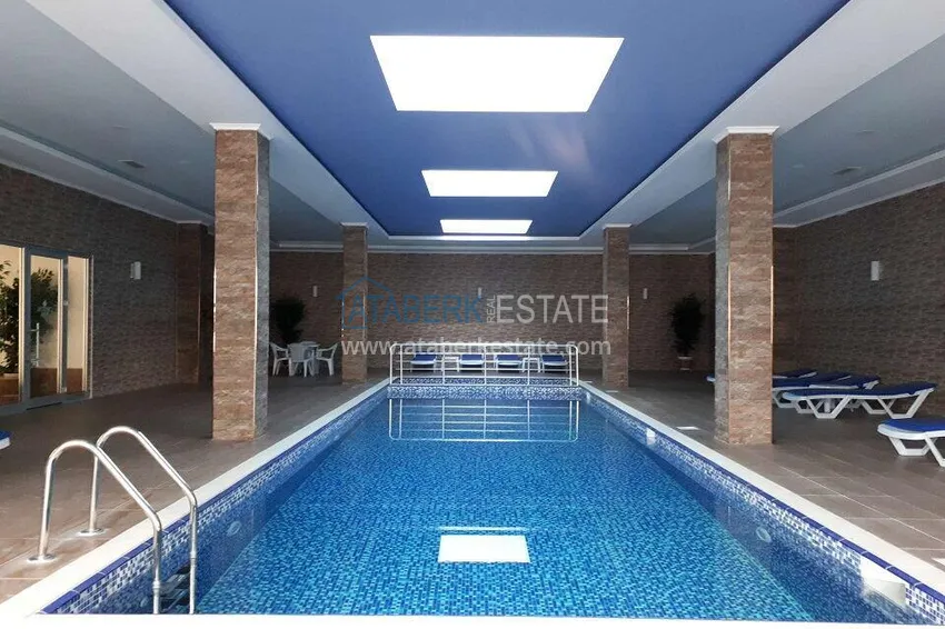 Furnished 1+1 apartment in a luxury residential complex — Alanya, Oba district 25