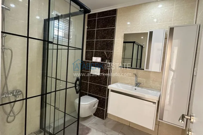 Purchase 3+1 two-storey private house with pool and fully furnished in Kargicak 24 